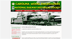 Desktop Screenshot of carolinamodelrr.org